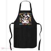 Happy 420 Easter Skip The Hunt Smoke The Blunt Bunny Smoking Apron thumb 0