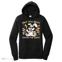 Happy 420 Easter Skip The Hunt Smoke The Blunt Bunny Smoking Women's Hoodie thumb 0