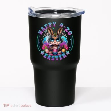 Happy 420 Easter Bunny Smoking Weed Funny  Tumbler