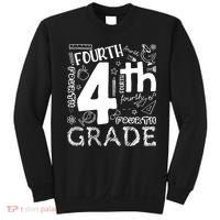 Hello 4th Grade Teacher Boy and Team Fourth Grade Girl Sweatshirt thumb 0