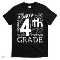 Hello 4th Grade Teacher Boy and Team Fourth Grade Girl T-Shirt thumb 0