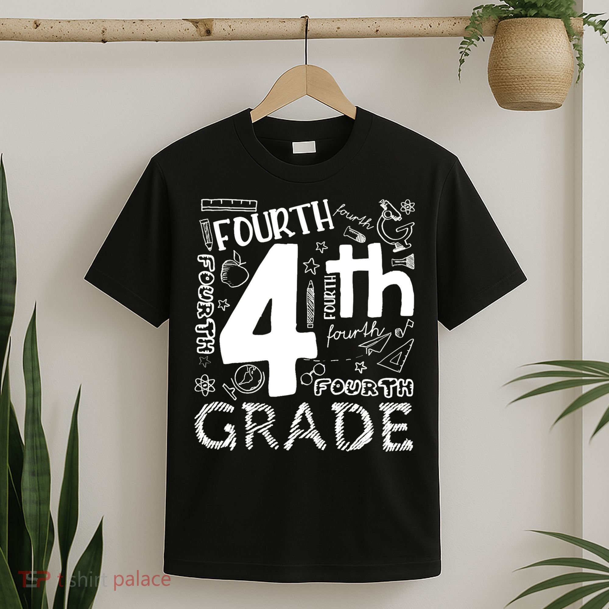 Hello 4th Grade Teacher Boy and Team Fourth Grade Girl T-Shirt