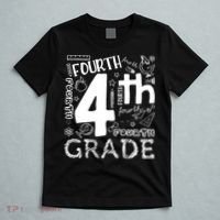 Hello 4th Grade Teacher Boy and Team Fourth Grade Girl T-Shirt thumb 5