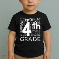 Hello 4th Grade Teacher Boy and Team Fourth Grade Girl Toddler T-Shirt thumb 2