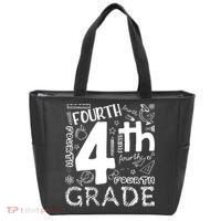 Hello 4th Grade Teacher Boy and Team Fourth Grade Girl Tote Bag thumb 0