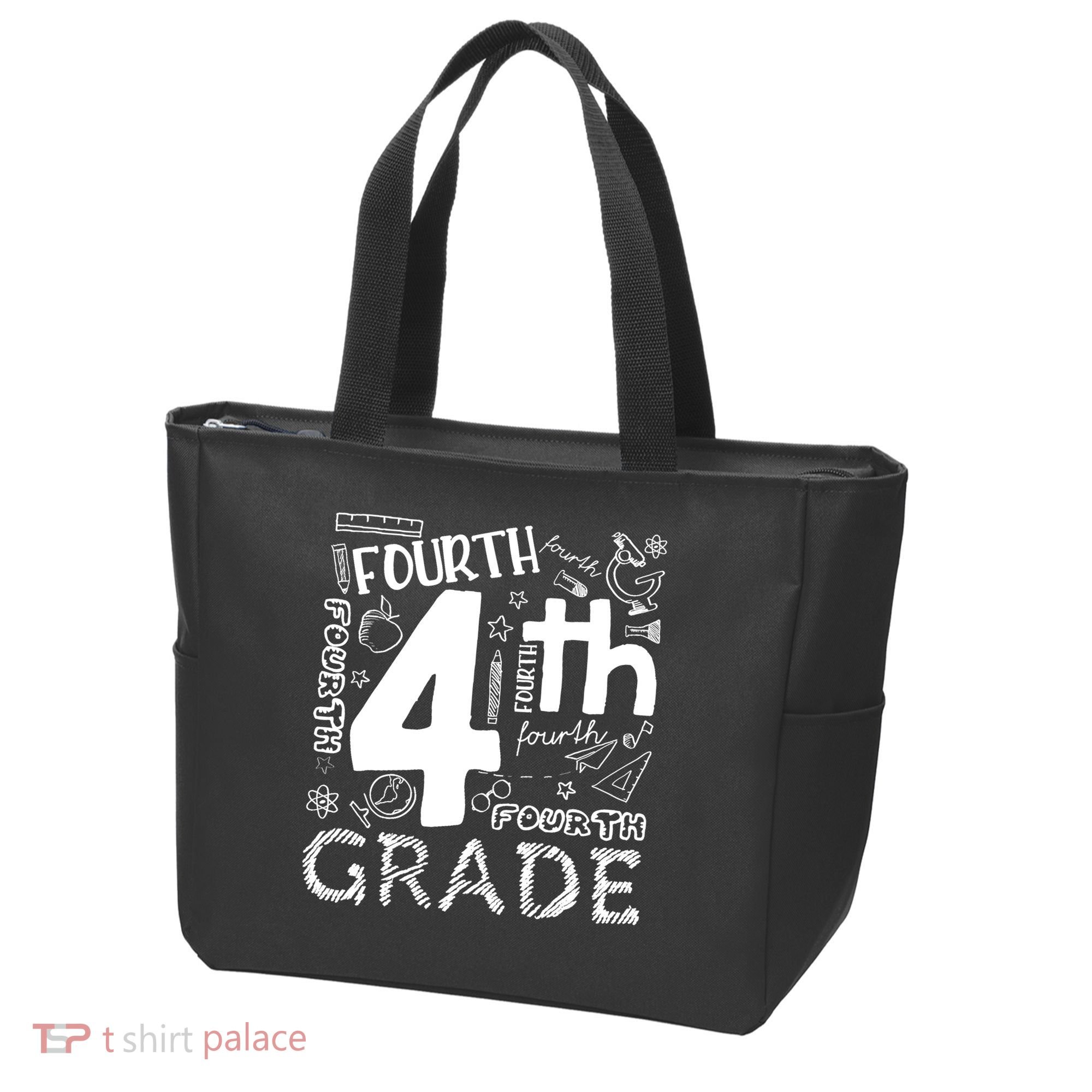 Hello 4th Grade Teacher Boy and Team Fourth Grade Girl Tote Bag