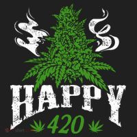 Happy 420 Marijuana Merch To Celebrate Weed Day On 420 Women's Sweatshirt thumb 2