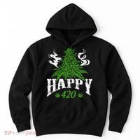 Happy 420 Marijuana Merch To Celebrate Weed Day On 420 Hoodie thumb 0