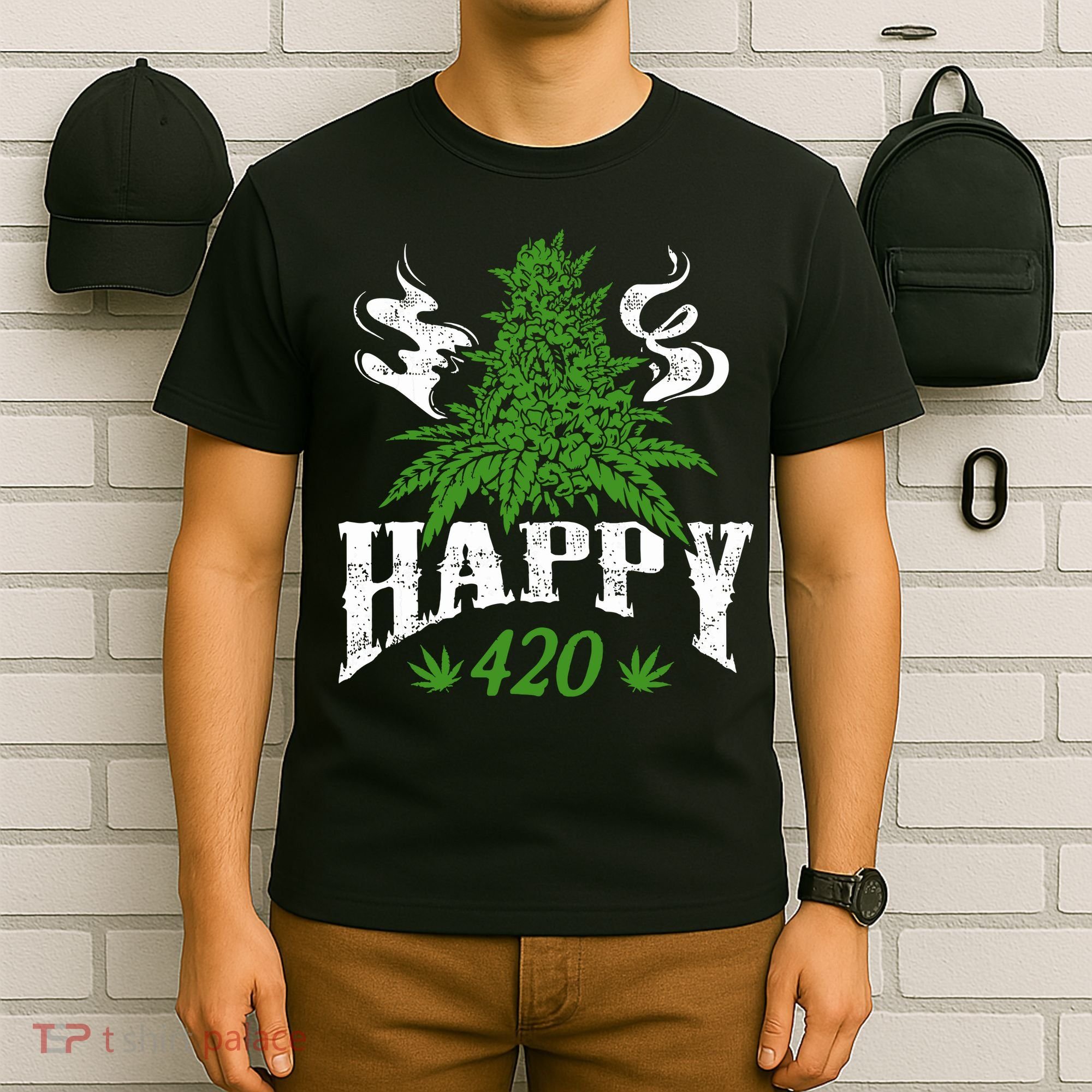 Happy 420 Marijuana Merch To Celebrate Weed Day On 420 T-Shirt
