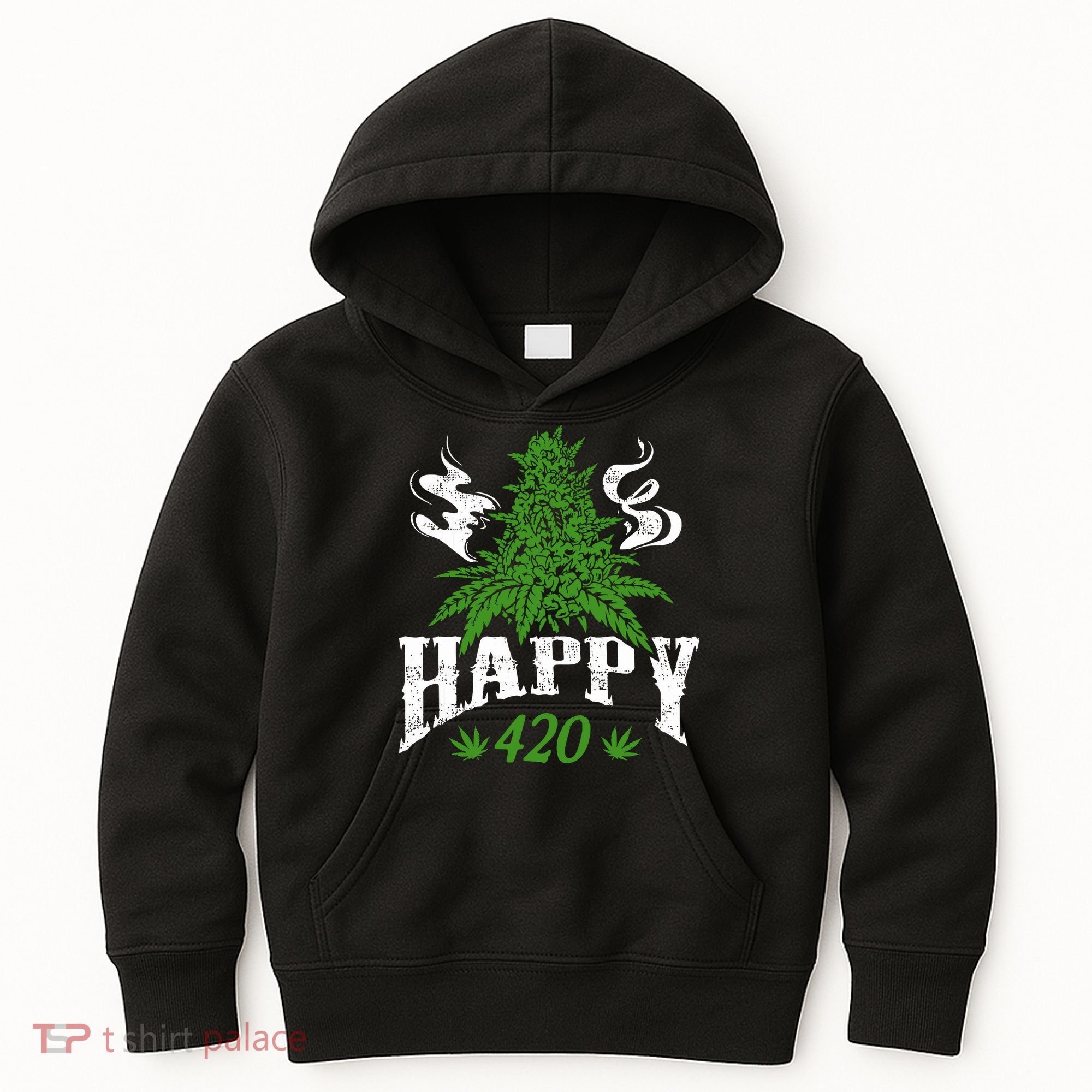 Happy 420 Marijuana Merch To Celebrate Weed Day On 420 Kids Hoodie