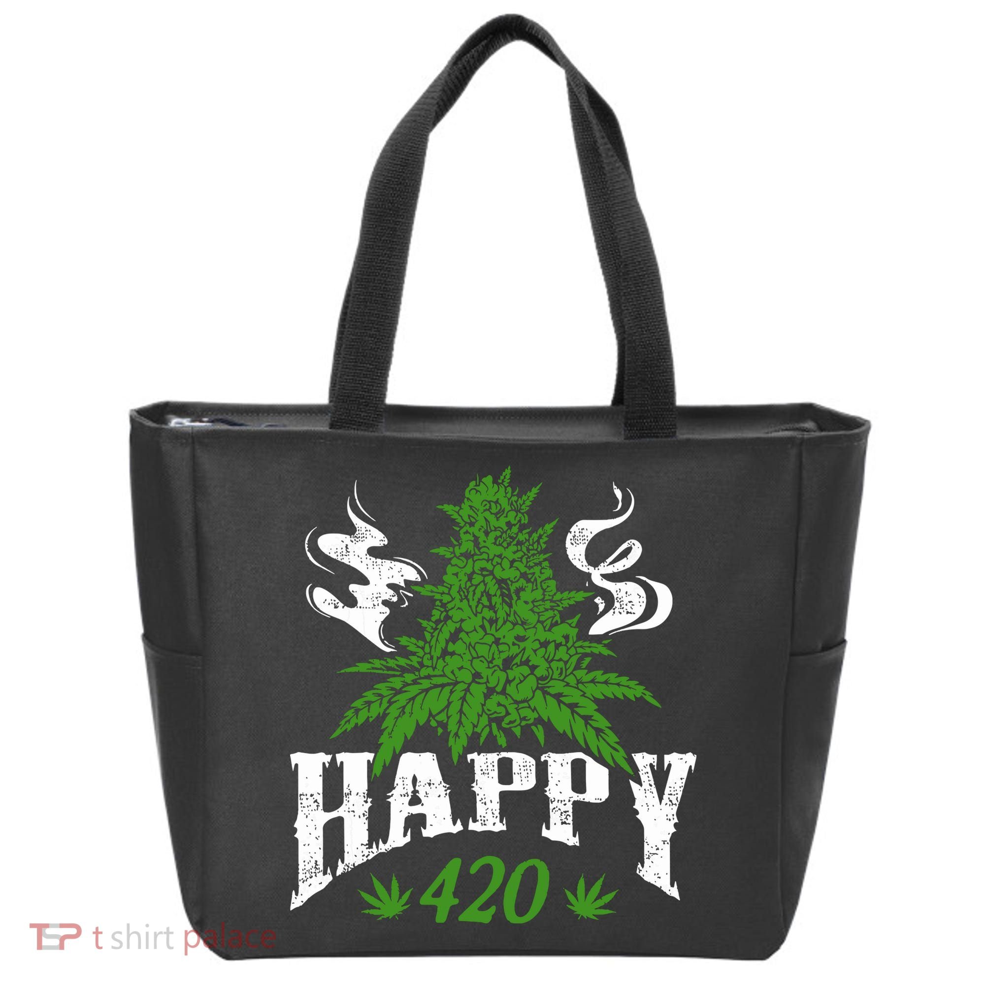 Happy 420 Marijuana Merch To Celebrate Weed Day On 420 Tote Bag