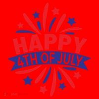 Happy 4th Of July America Celebration Santa Hat thumb 1