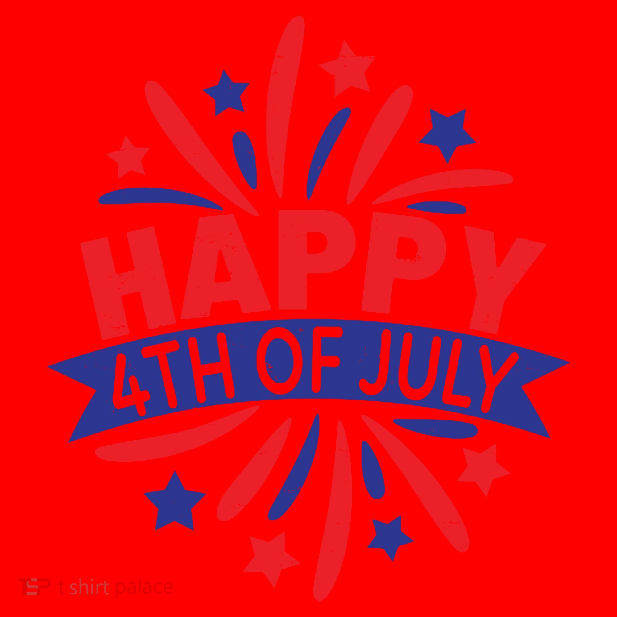 Happy 4th Of July America Celebration Santa Hat