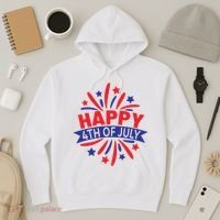 Happy 4th Of July America Celebration Hoodie thumb 3