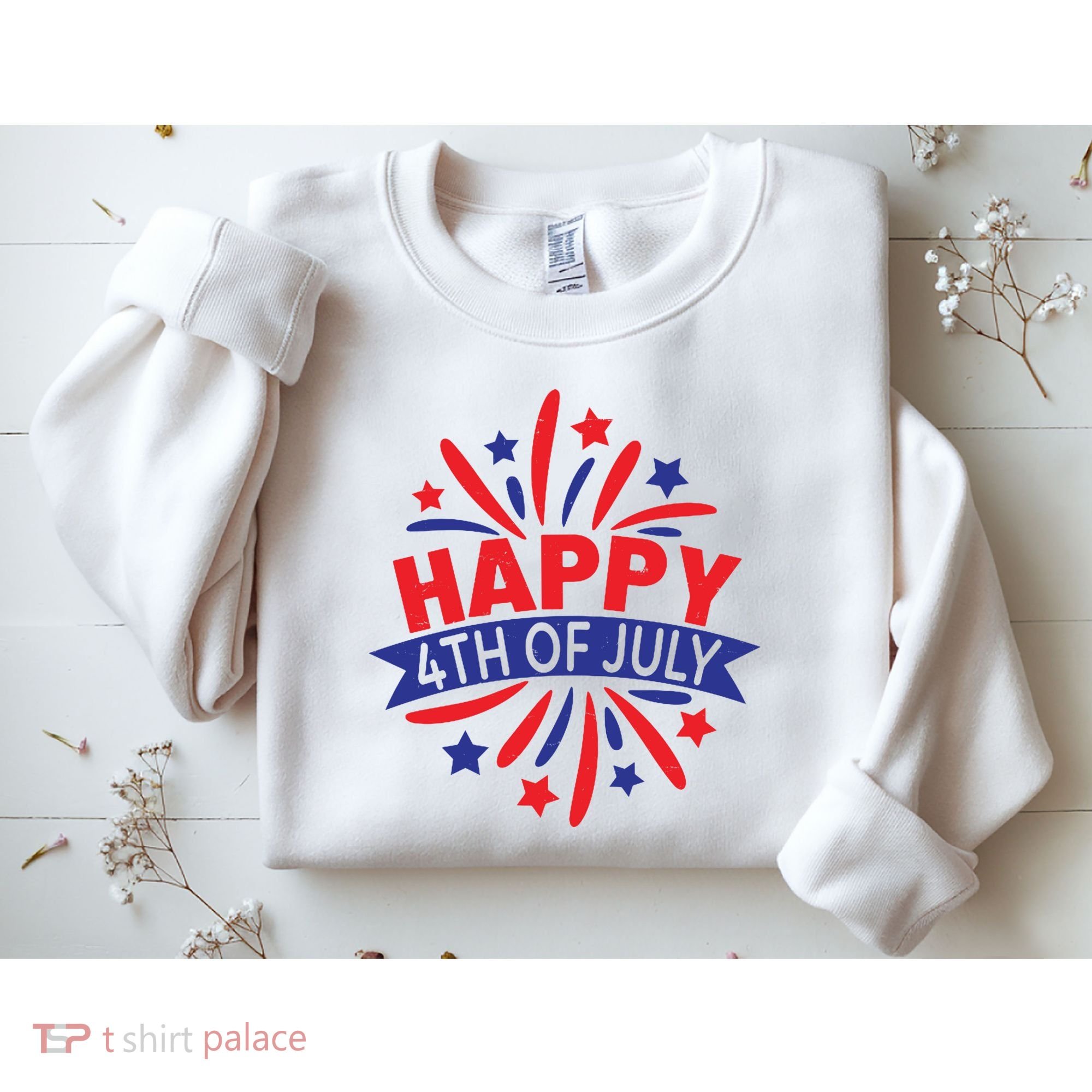Happy 4th Of July America Celebration Sweatshirt