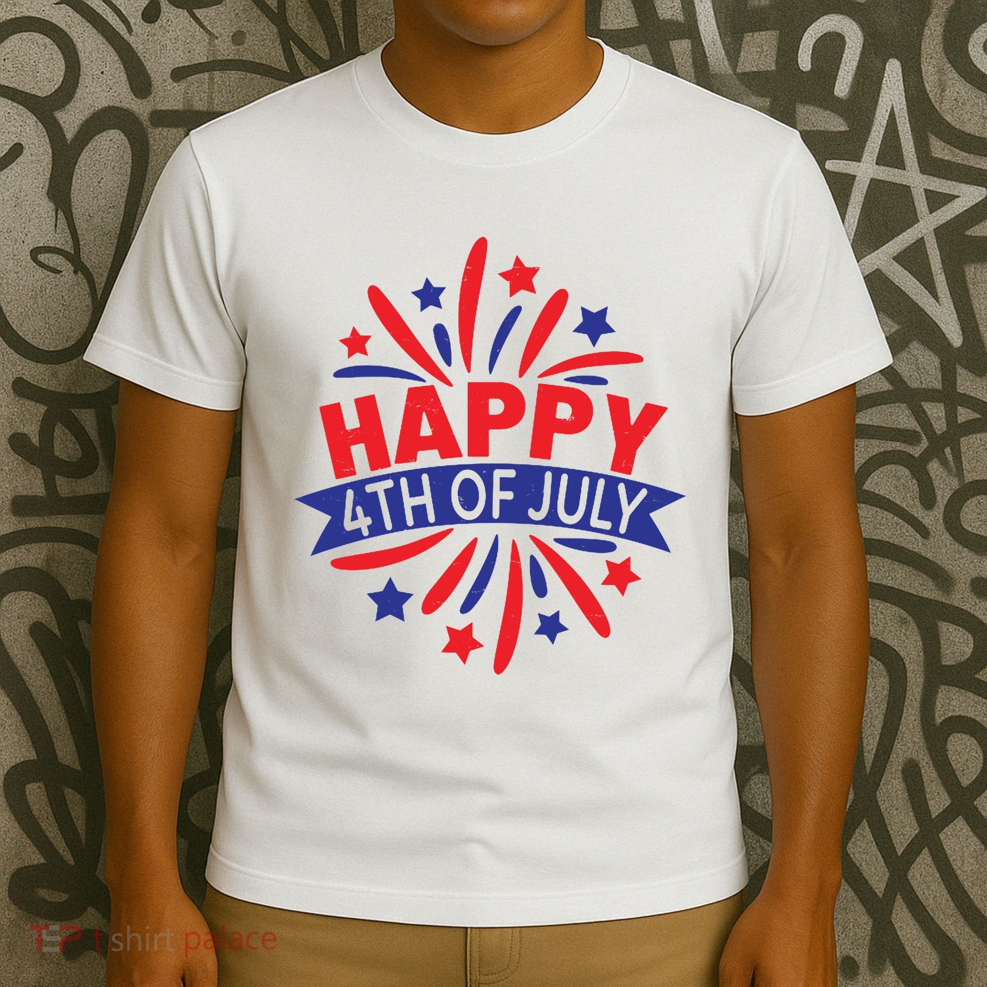 Happy 4th Of July America Celebration T-Shirt