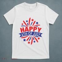 Happy 4th Of July America Celebration T-Shirt thumb 5