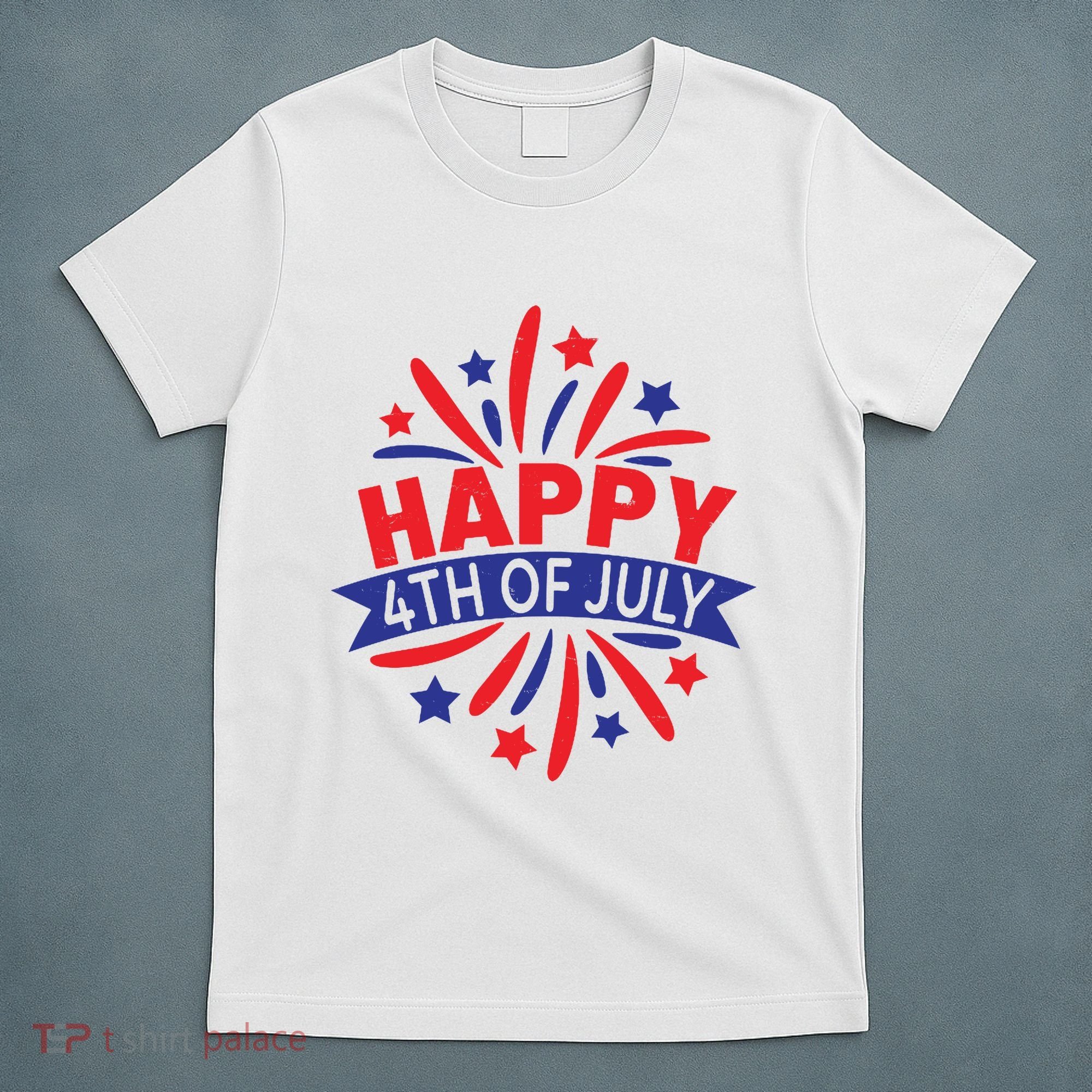 Happy 4th Of July America Celebration T-Shirt