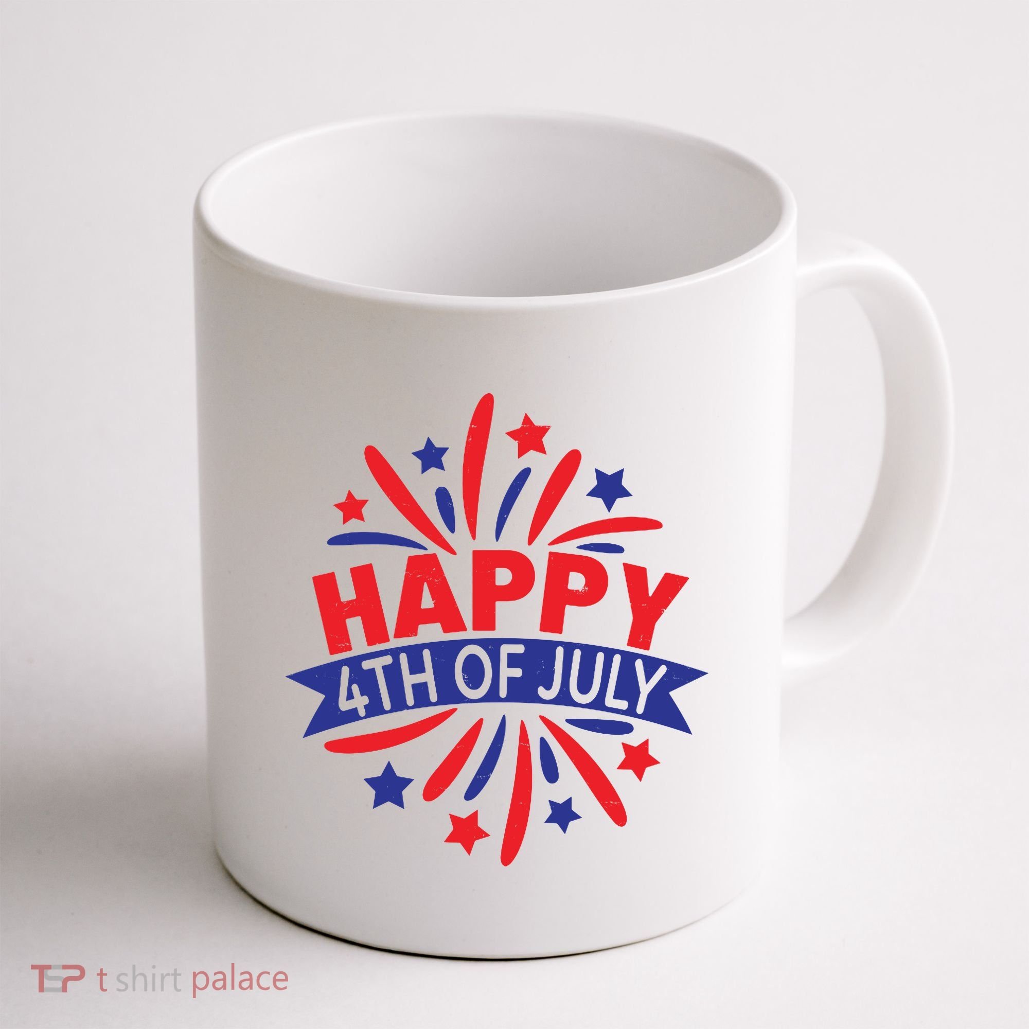 Happy 4th Of July America Celebration Coffee Mug