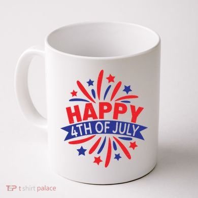 Happy 4th Of July America Celebration Coffee Mug