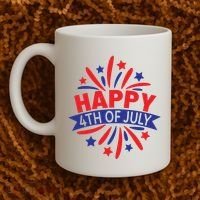 Happy 4th Of July America Celebration Coffee Mug thumb 2