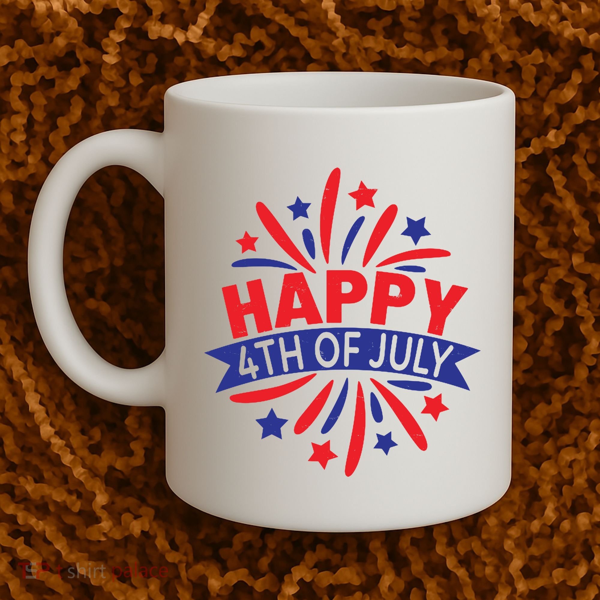 Happy 4th Of July America Celebration Coffee Mug