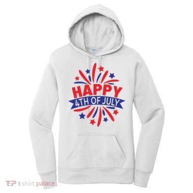 Happy 4th Of July America Celebration Women's Hoodie