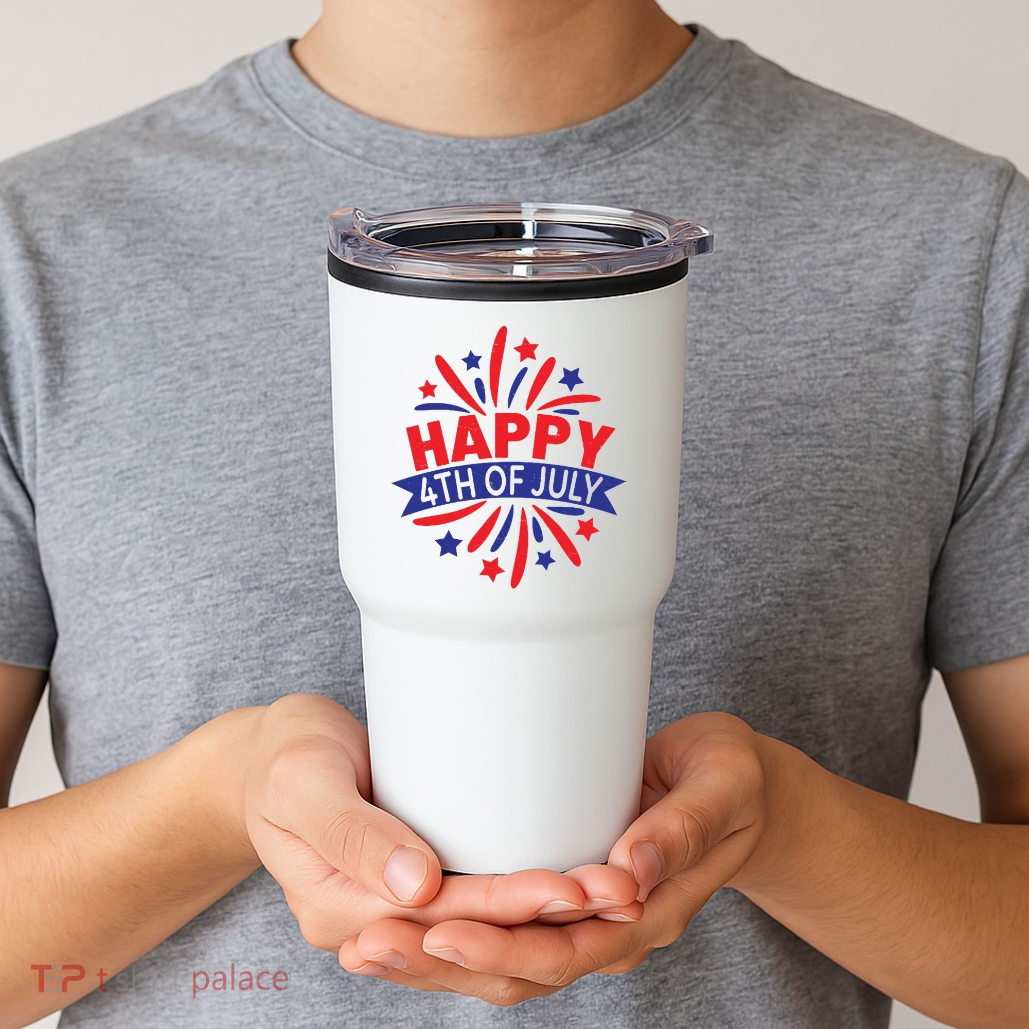 Happy 4th Of July America Celebration Tumbler