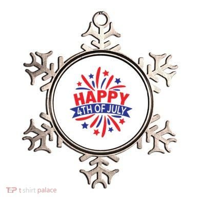 Happy 4th Of July America Celebration Ornament