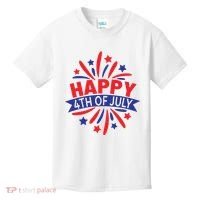 Happy 4th Of July America Celebration Kids T-Shirt thumb 0