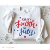 Happy 4th Of July Festive Holiday Sweatshirt thumb 2