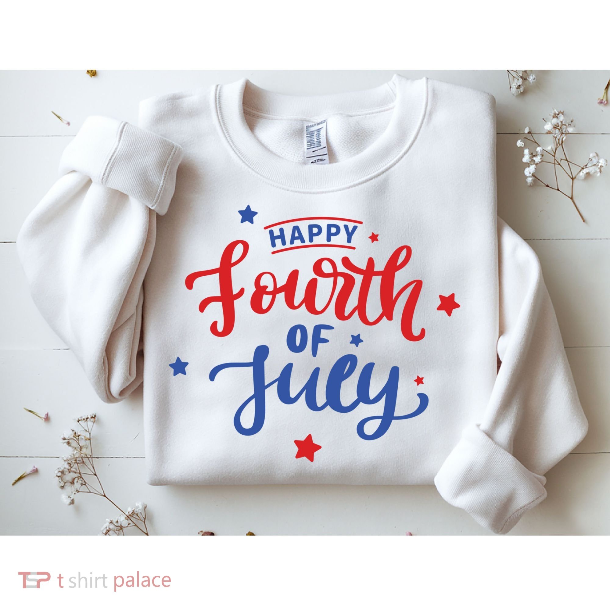 Happy 4th Of July Festive Holiday Sweatshirt