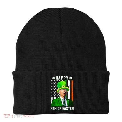 Happy 4th Of Easter Joe Biden St Patricks Day Leprechaun Hat  Beanie