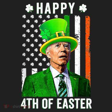 Happy 4th Of Easter Joe Biden St Patricks Day Leprechaun Hat  Beanie