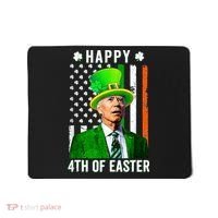 Happy 4th Of Easter Joe Biden St Patricks Day Leprechaun Hat  Mousepad thumb 0