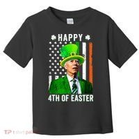 Happy 4th Of Easter Joe Biden St Patricks Day Leprechaun Hat  Toddler T-Shirt thumb 0