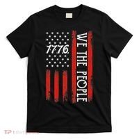 Happy 4th Of July 1776 American Flag T-Shirt thumb 0