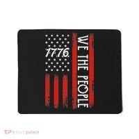 Happy 4th Of July 1776 American Flag Mousepad thumb 0