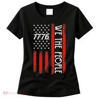 Happy 4th Of July 1776 American Flag Women's T-Shirt thumb 0