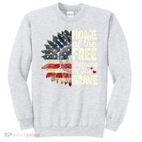 Happy 4th Of July Sunflower Sweatshirt thumb 0