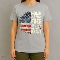 Happy 4th Of July Sunflower T-Shirt thumb 4
