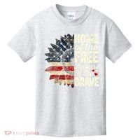 Happy 4th Of July Sunflower Kids T-Shirt thumb 0