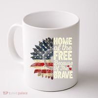 Happy 4th Of July Sunflower Coffee Mug thumb 0
