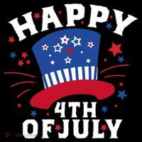 Happy 4th Of July Festive Celebration Stripe Pom Pom Beanie thumb 2