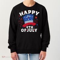 Happy 4th Of July Festive Celebration Women's Sweatshirt thumb 0
