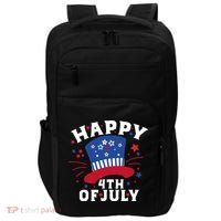 Happy 4th Of July Festive Celebration Impact Tech Backpack thumb 0