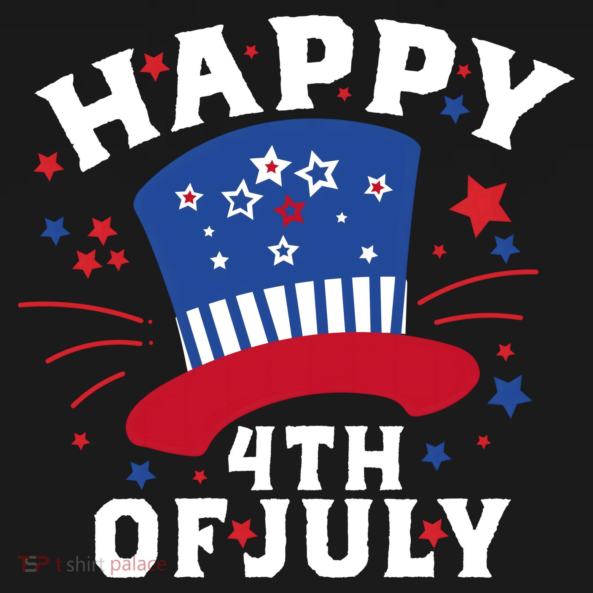 Happy 4th Of July Festive Celebration Coaster