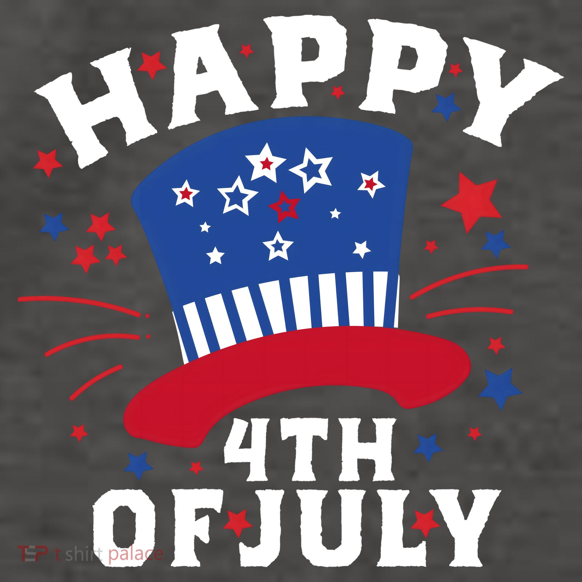 Happy 4th Of July Festive Celebration Vector Backpack