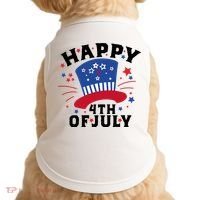 Happy 4th Of July Festive Celebration Doggie Tank thumb 0
