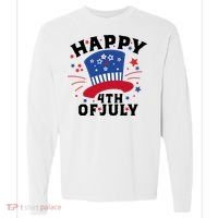 Happy 4th Of July Festive Celebration Comfort Colors Heavyweight Long Sleeve T-Shirt thumb 0